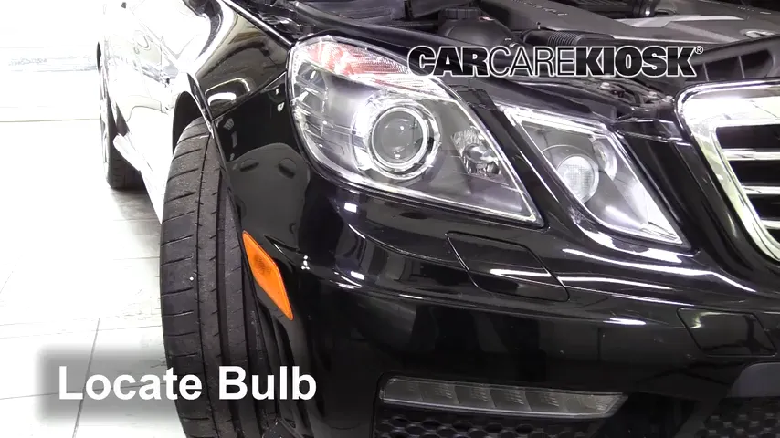 2010 Mercedes-Benz E63 AMG 6.3L V8 Luces Luz de estacionamiento (reemplazar foco)